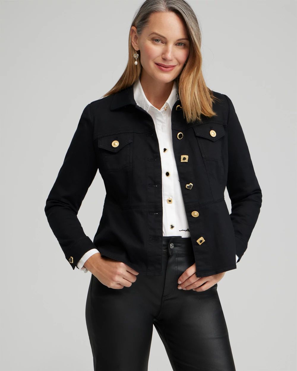 doll peplum jacket black dependoll トップス doll peplum jacket black